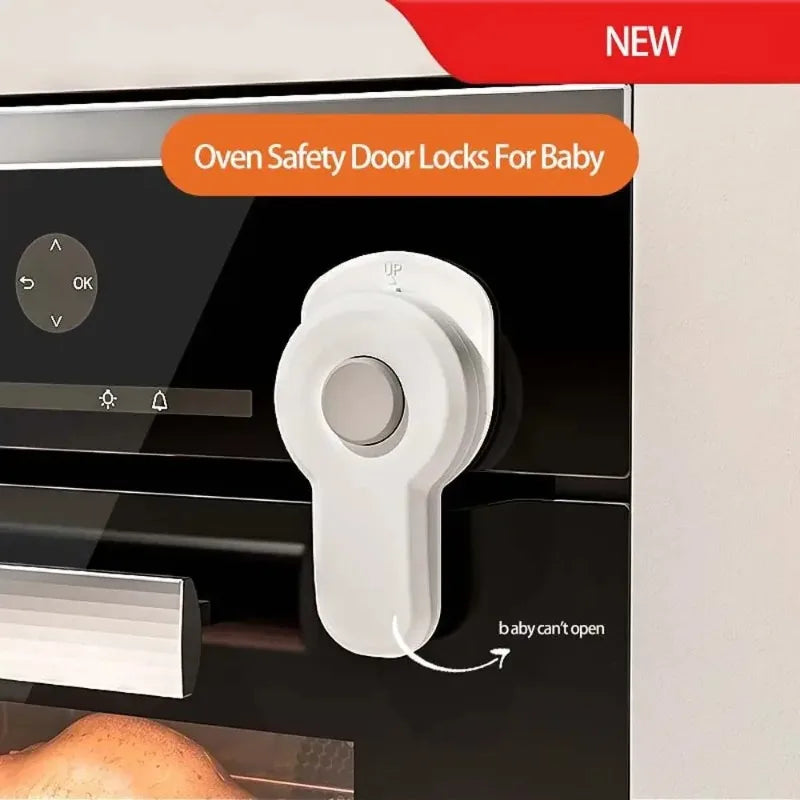 Baby Oven Door Lock for Safety Locks Children Protection Kids Safety Care Drawer Cabinet Cupboard Lock