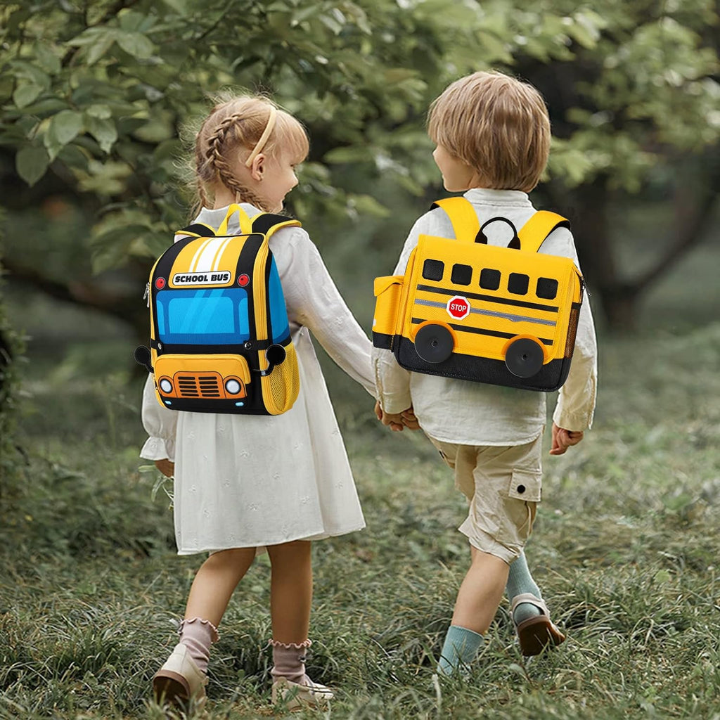 Kids Backpack for Boys Preschool Bookbags Cute Toddler Daycare Bags