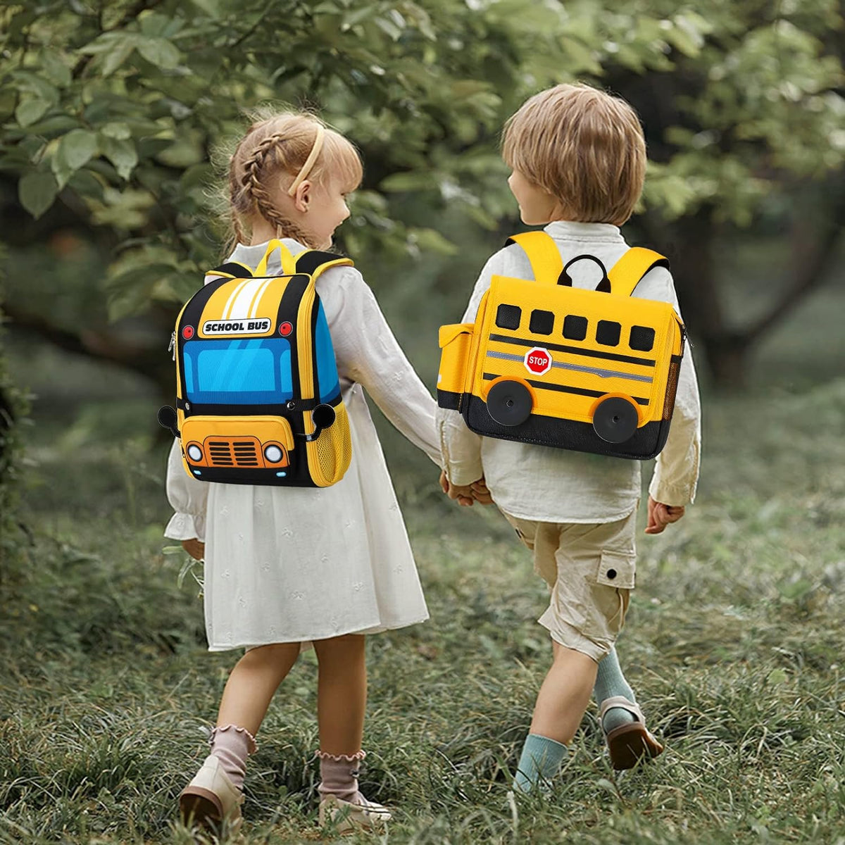 Kids Backpack for Boys Preschool Bookbags Cute Toddler Daycare Bags