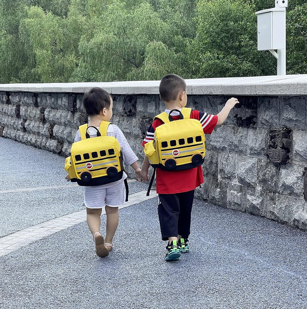 Kids Backpack for Boys Preschool Bookbags Cute Toddler Daycare Bags