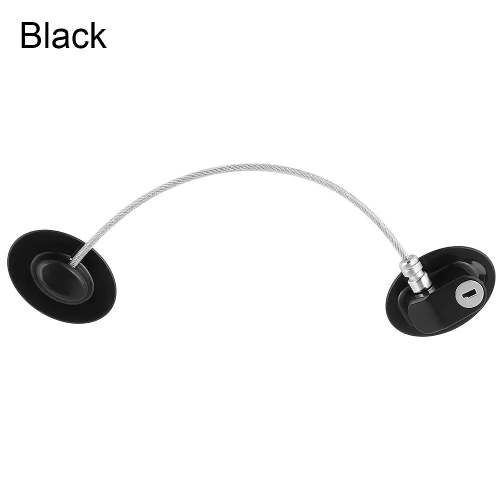 Baby Child Safety Lock Stainless Steel Window Refrigerator Opening Security Cable Door Lock for Kids Safety Protector Protection