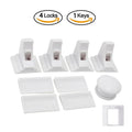 Baby Safety Lock Invisible Lock Kids Security Drawer Latch Cabinet Door Magnetic Child Safety Lock Limiter Children Protection