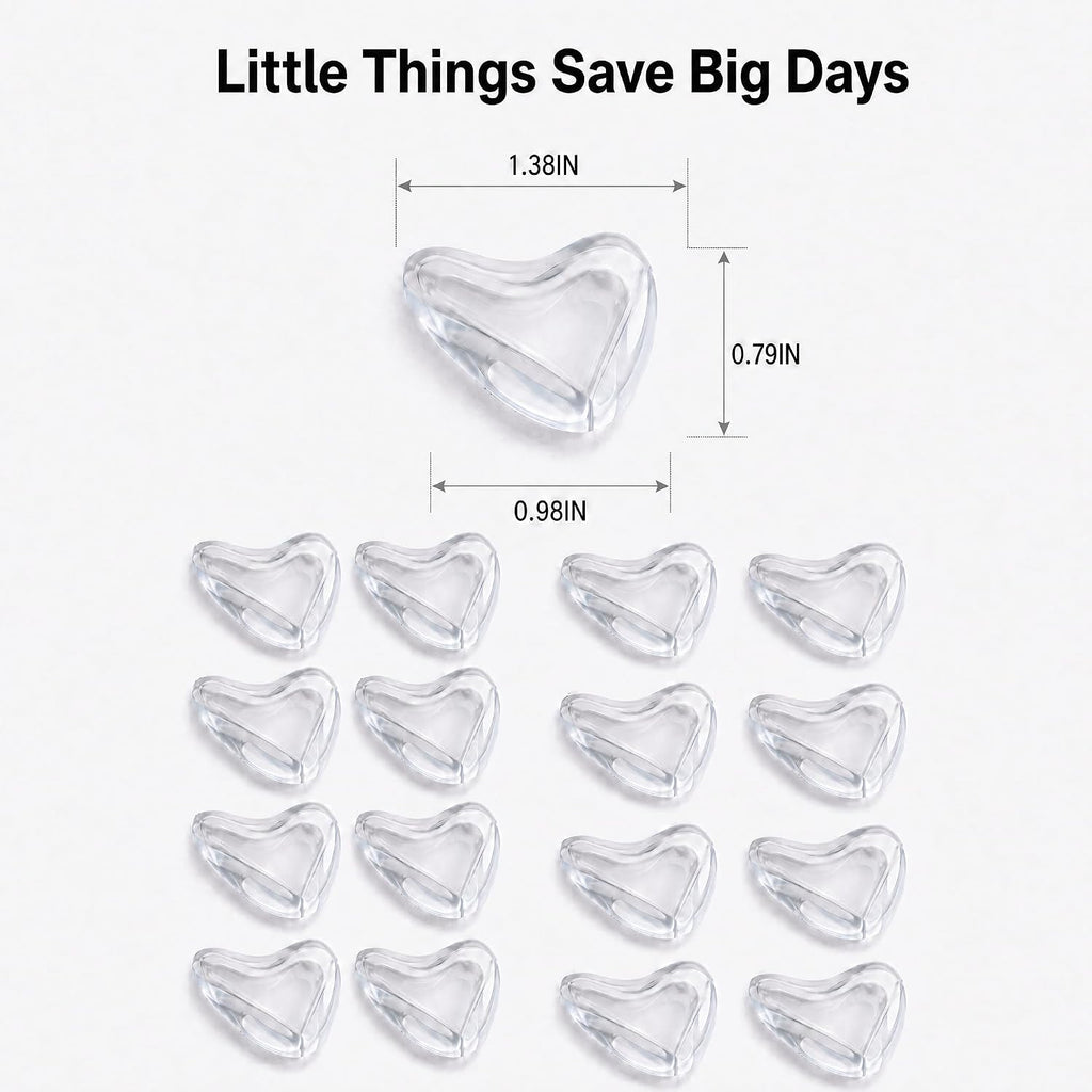 16 Pcs Clear Baby Corner Protectors, Teardrop-Shaped Furniture Edge Guards
