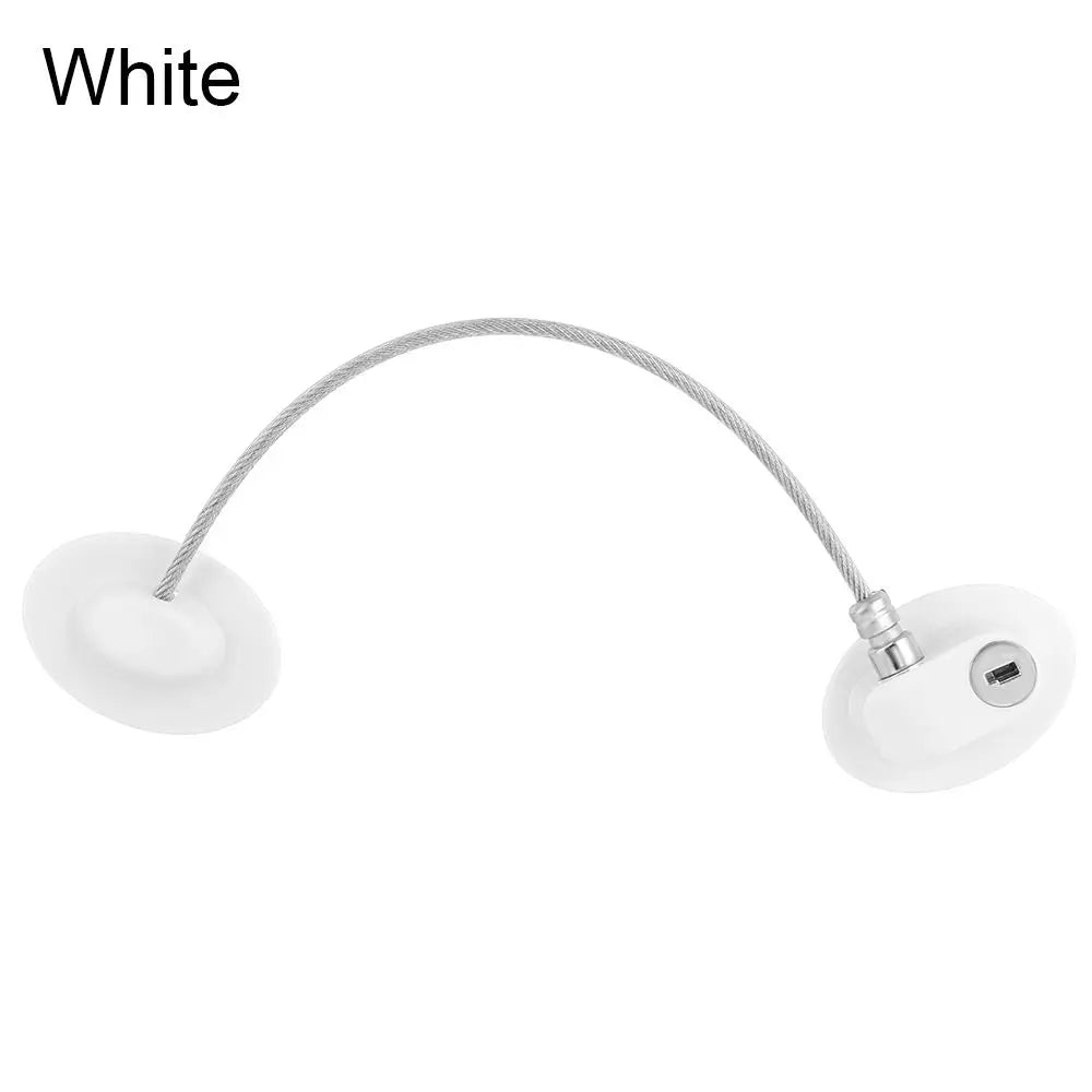 Baby Child Safety Lock Stainless Steel Window Refrigerator Opening Security Cable Door Lock for Kids Safety Protector Protection