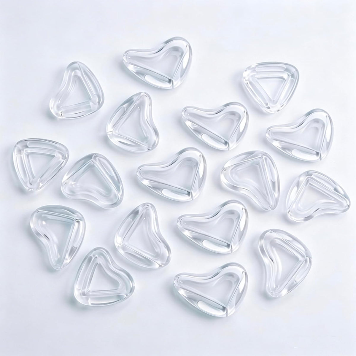 16 Pcs Clear Baby Corner Protectors, Teardrop-Shaped Furniture Edge Guards