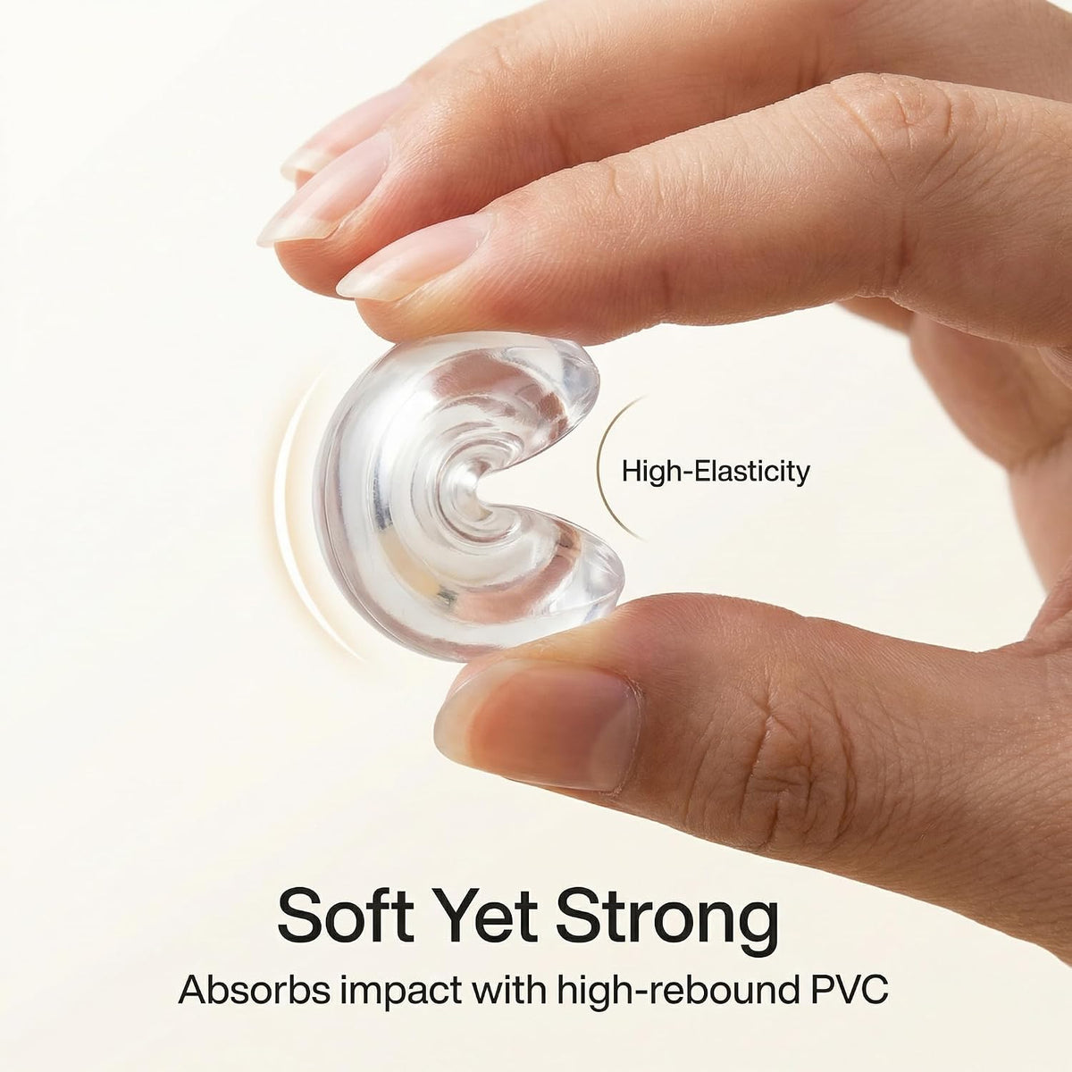 16 Pcs Clear Baby Corner Protectors, Teardrop-Shaped Furniture Edge Guards